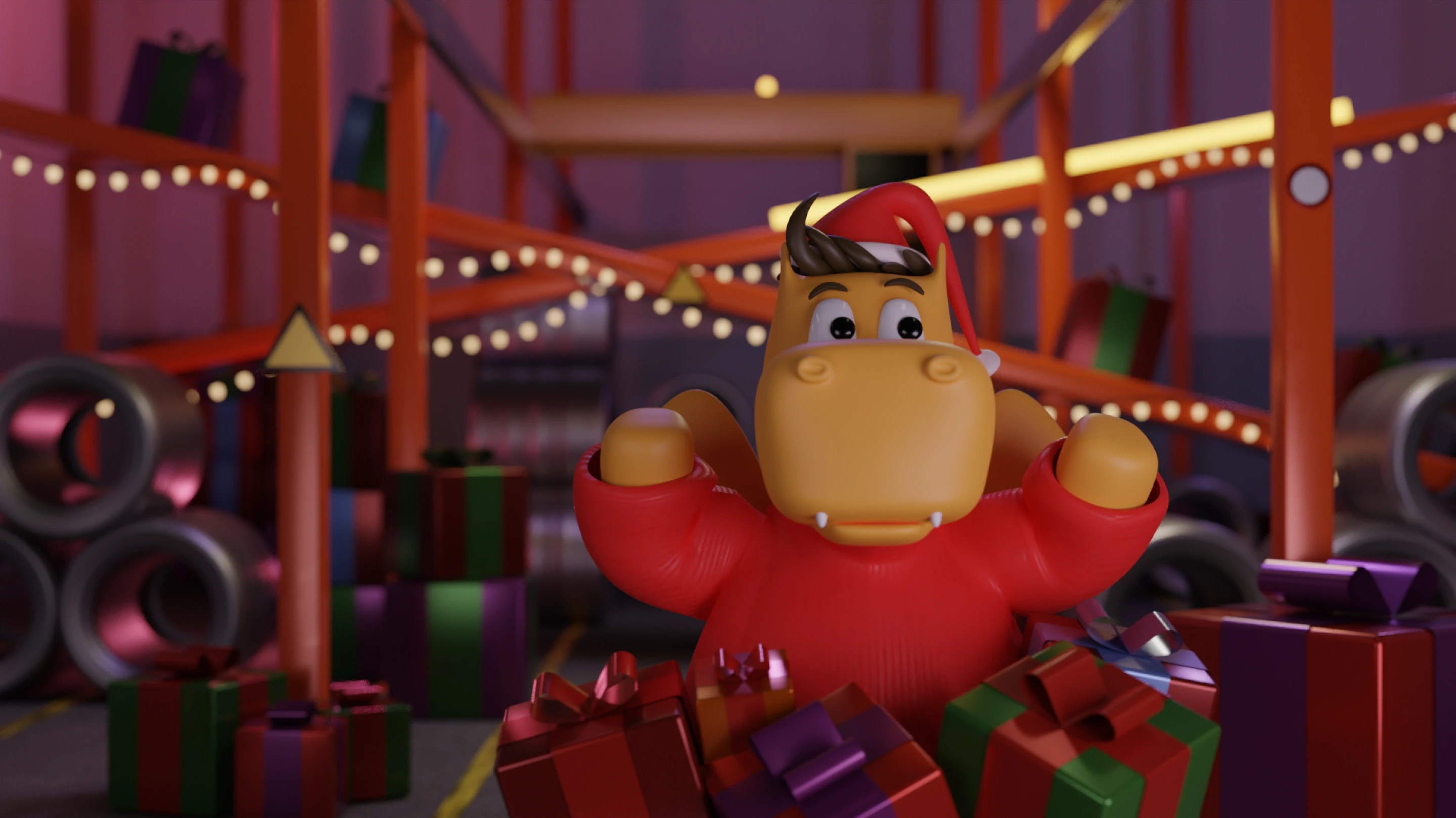 corporate character 3D model creation for ArcelorMittal